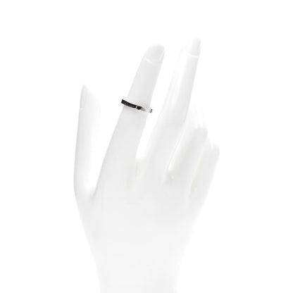 Cartier 18K White Gold 2.5mm Maillon Panthere Wedding Band Ring 49 5 2 of 4