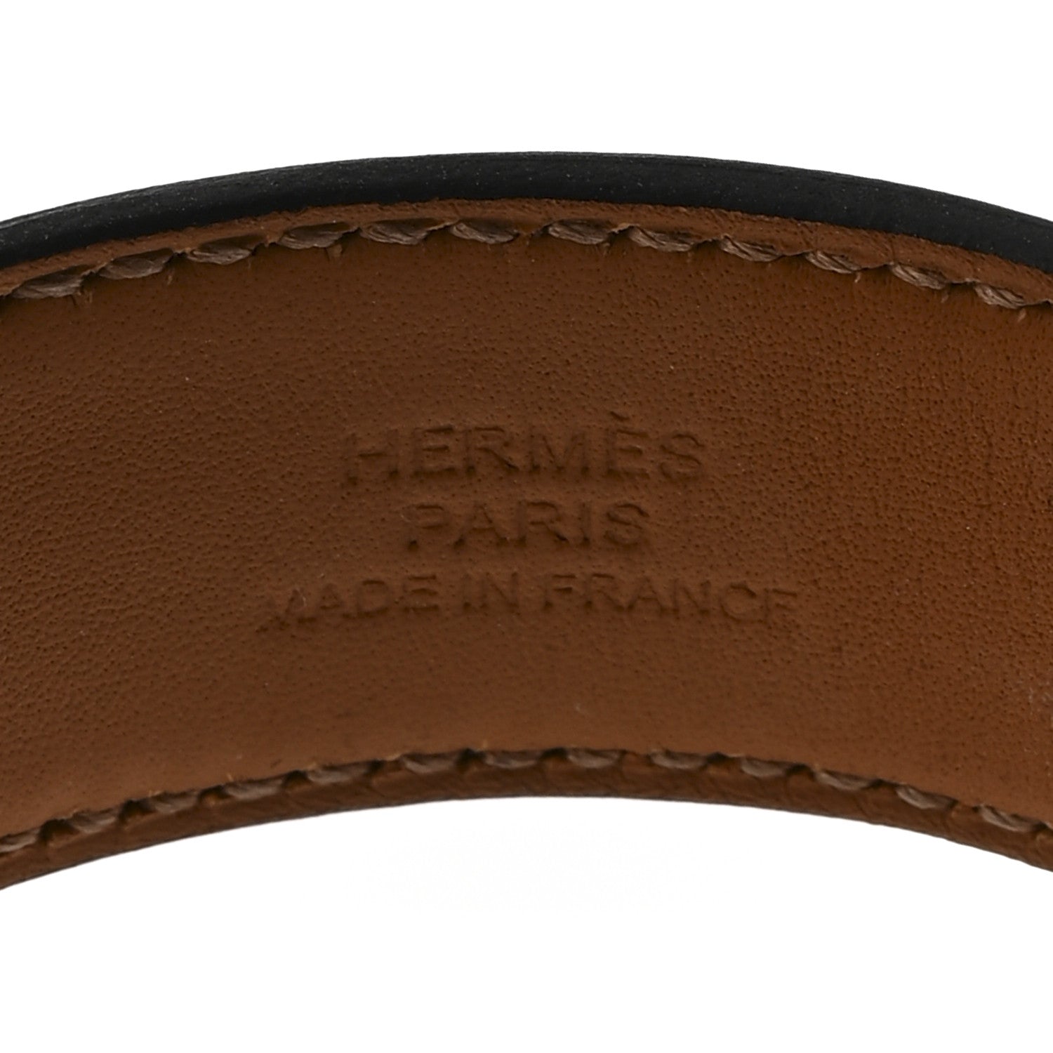 Hermes Madame Calfskin Collier De Chien CDC 24 Bracelet T3 Black 4 of 7
