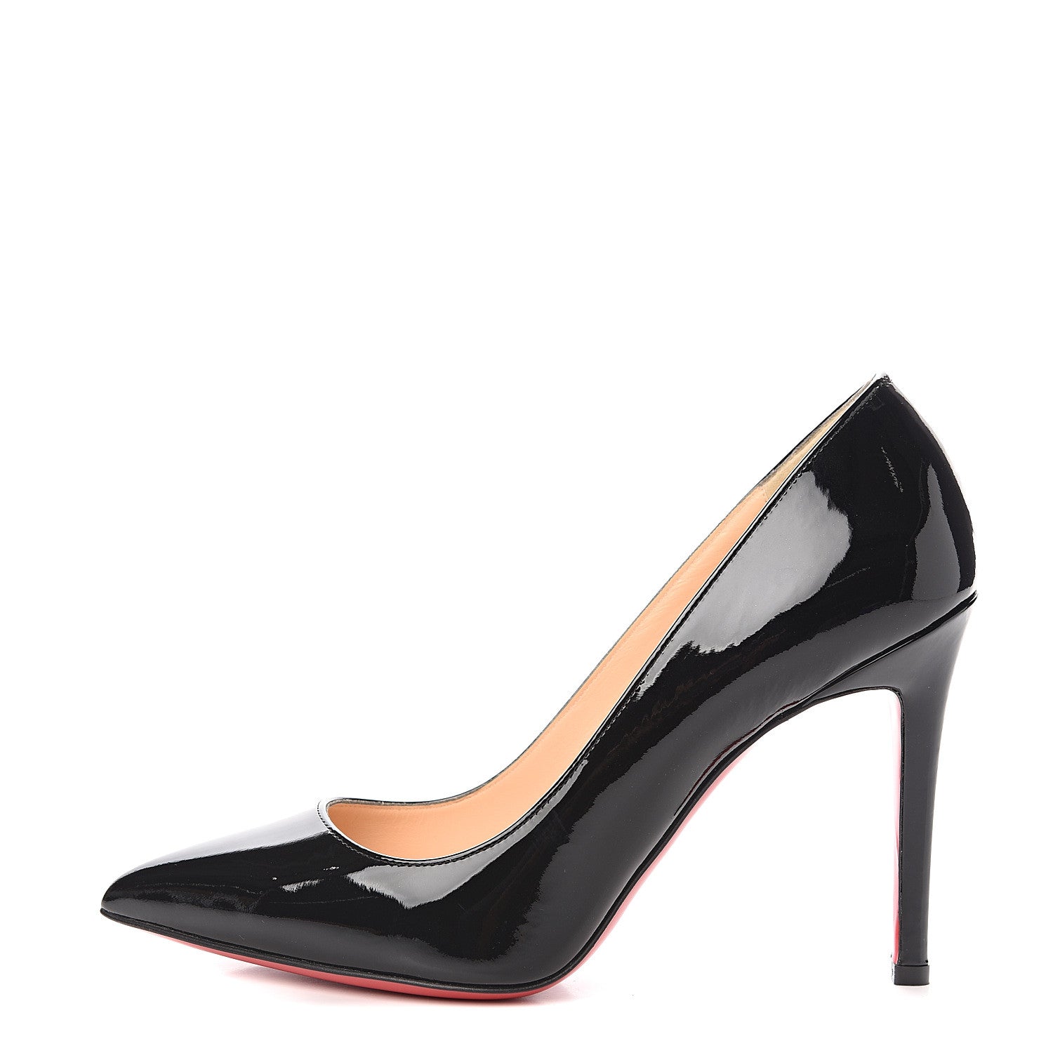 Christian Louboutin Patent Pigalle 100 Pumps 36.5 Black 1 of 9