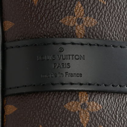 Louis Vuitton Monogram Macassar Keepall Bandouliere 45 6 of 12
