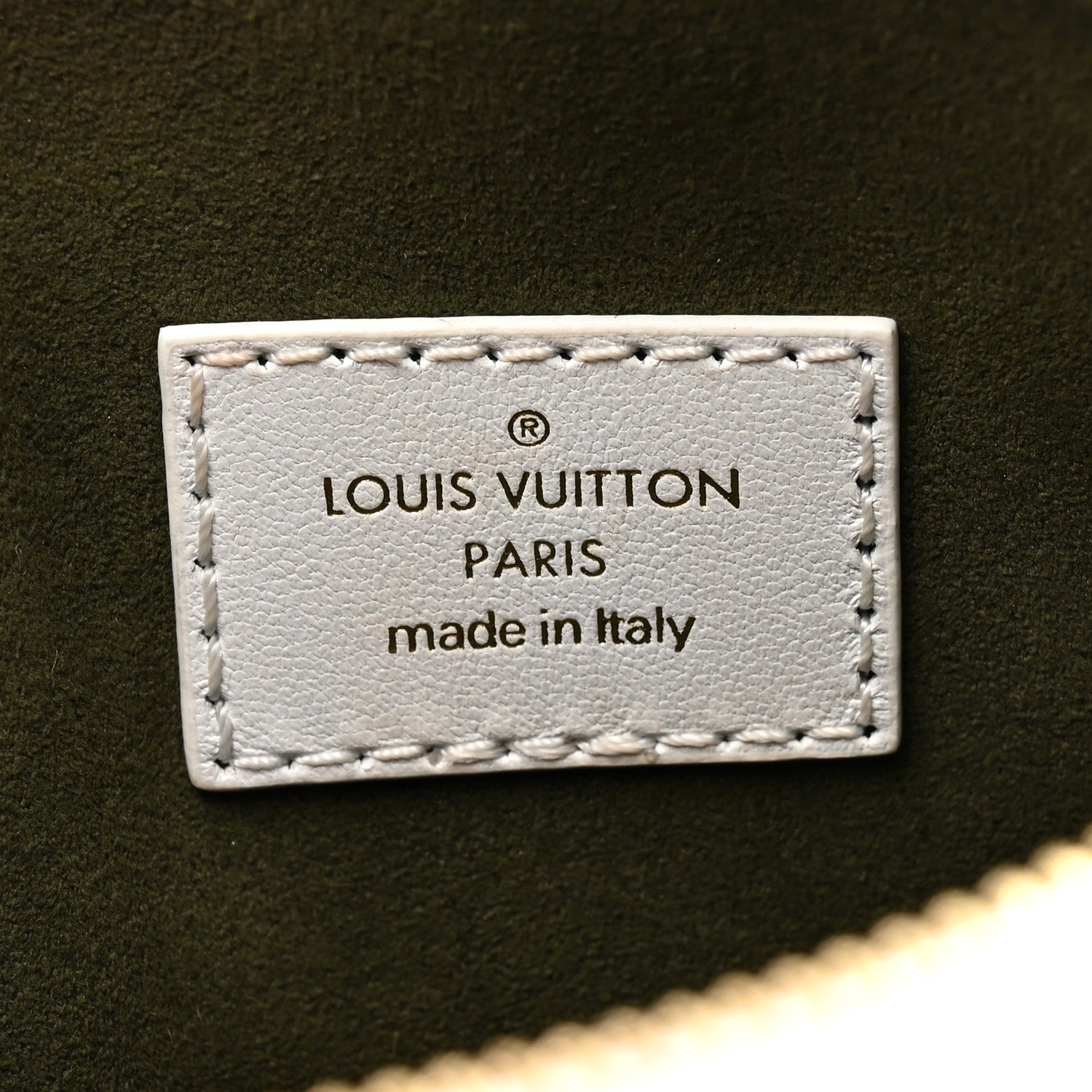 Louis Vuitton Lambskin Embossed Monogram Coussin BB White 14 of 23