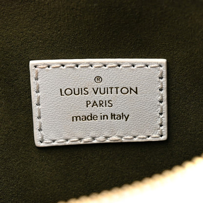 Louis Vuitton Lambskin Embossed Monogram Coussin BB White 14 of 23