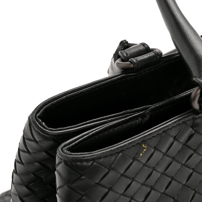 Bottega Veneta Nappa Intrecciato Milano Tote Black 26 of 29