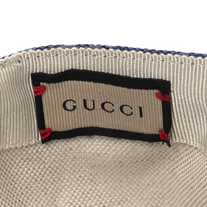 Gucci Monogram New GG Baseball Hat S Blue Grey 8 of 10