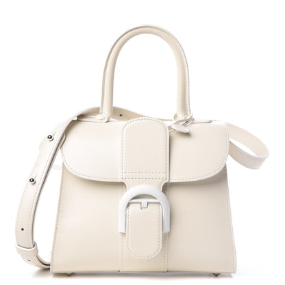 Delvaux Calfskin Mini Brillant Satchel Ivory 1 of 22