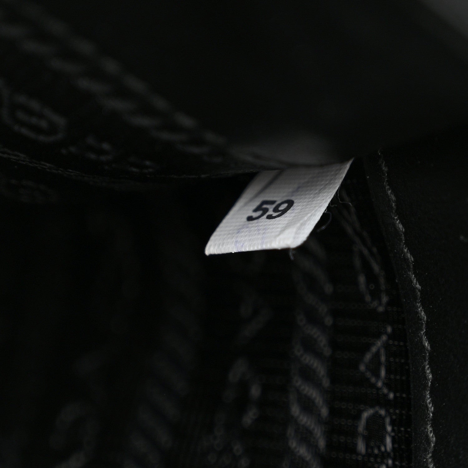 Prada Soft Calfskin Impunture Diagramme Tote Black 7 of 11