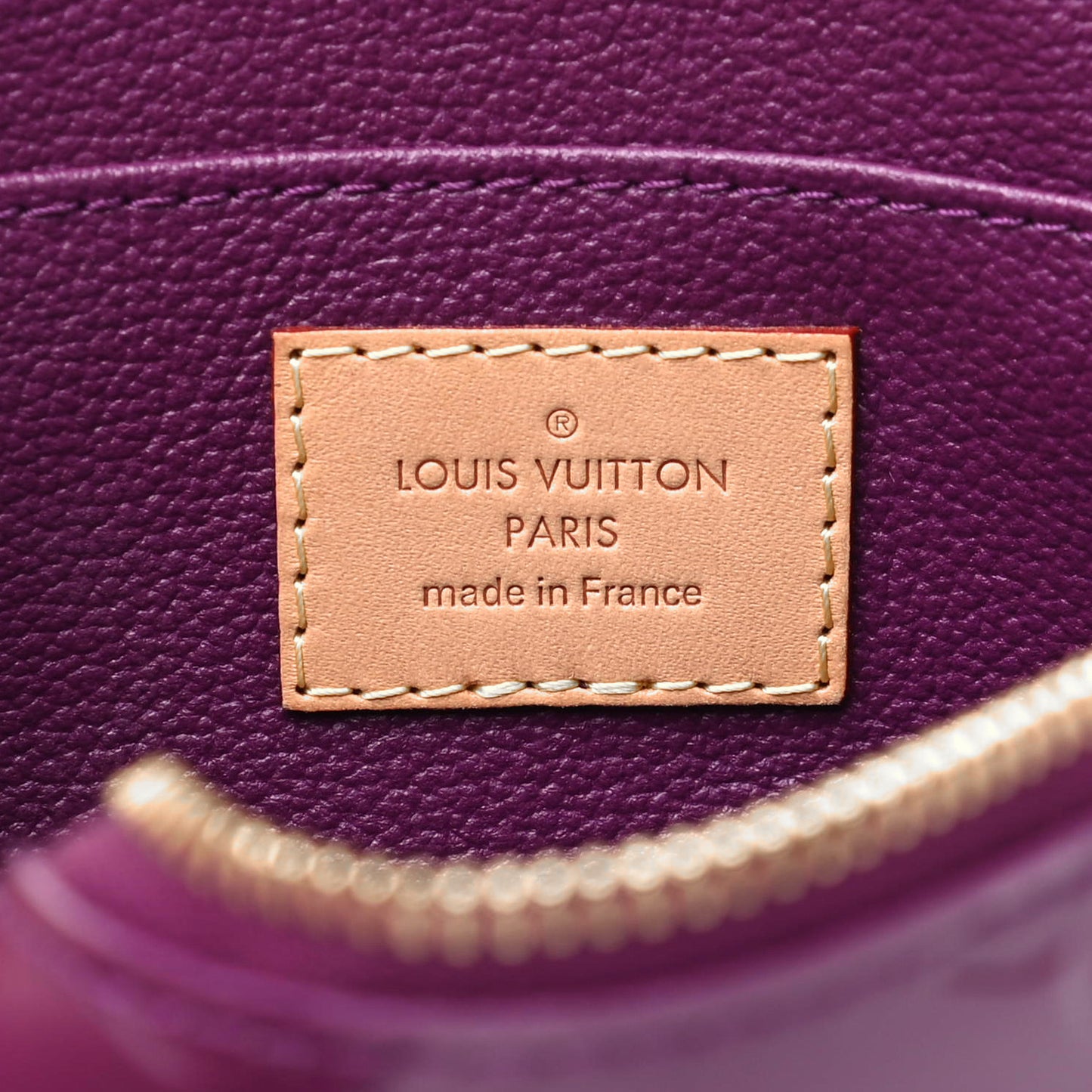 Vernis Cosmetic Pouch Amethyste