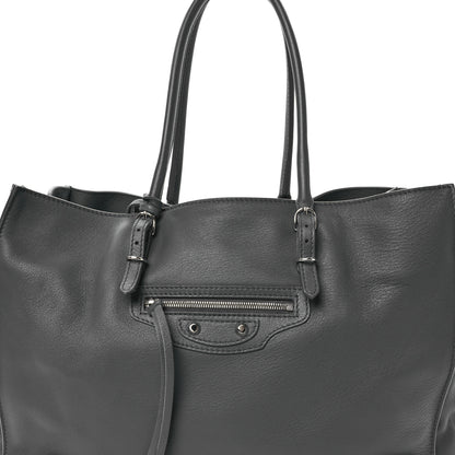 Balenciaga Veau Papier B4 Zip Around Tote Gris Fossile 10 of 12