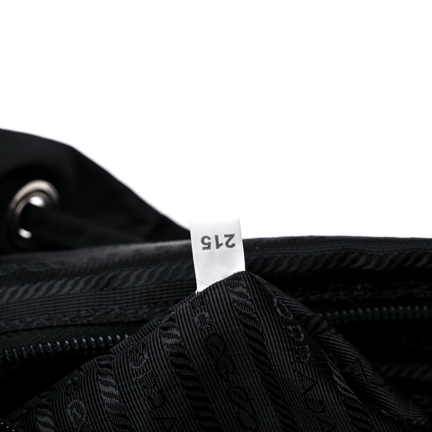Prada Nylon Tessuto Saffiano Backpack Black 6 of 8