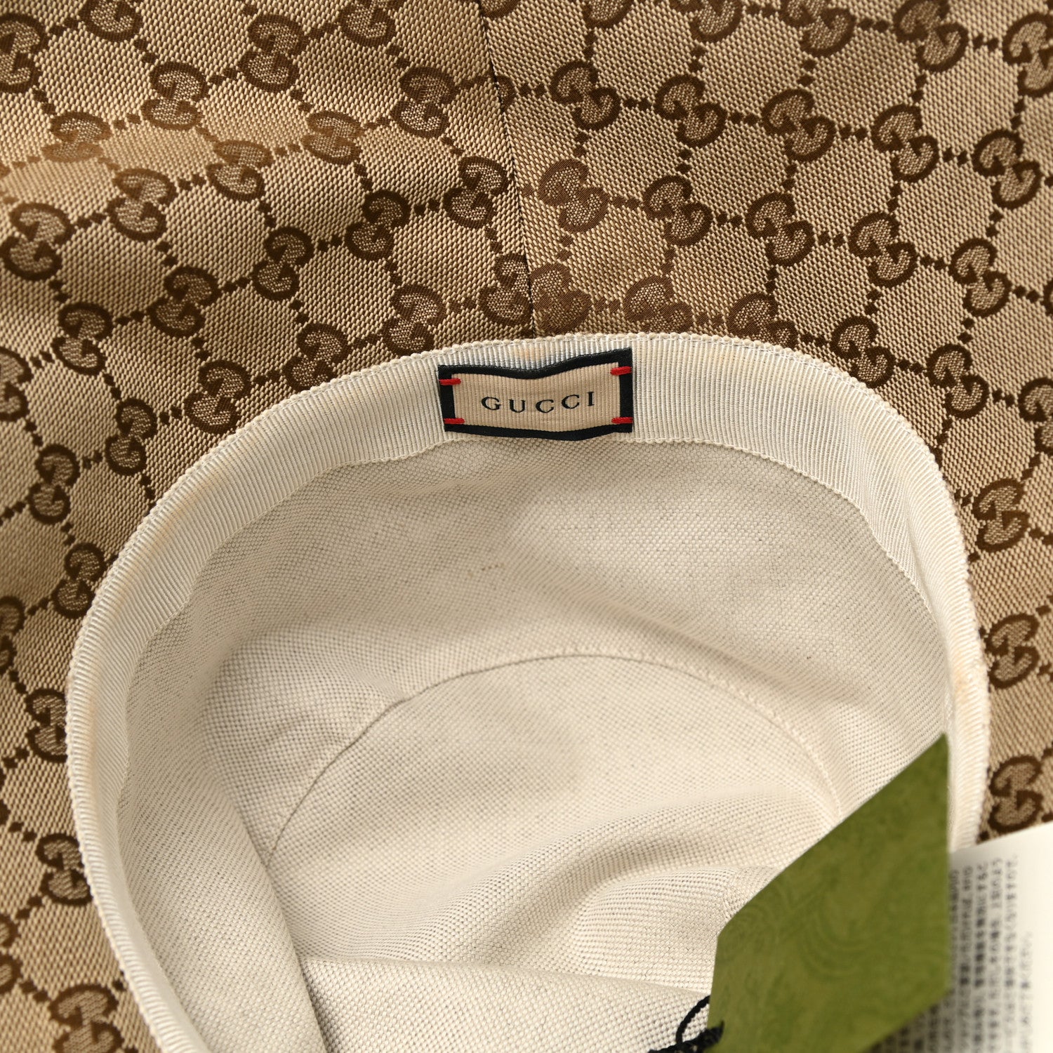 Gucci Monogram Wide Brim Hat S Beige 5 of 6