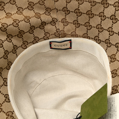 Gucci Monogram Wide Brim Hat S Beige 5 of 6