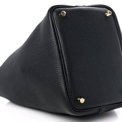 Hermes Taurillon Clemence Picotin Lock 18 PM Black 8 of 10