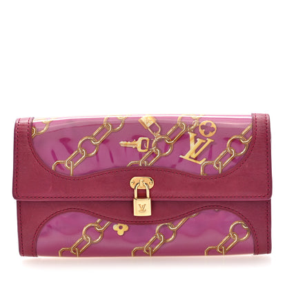 Louis Vuitton Monogram Charms Cabas Porte-Monnaie Wallet Fuchsia 1 of 6
