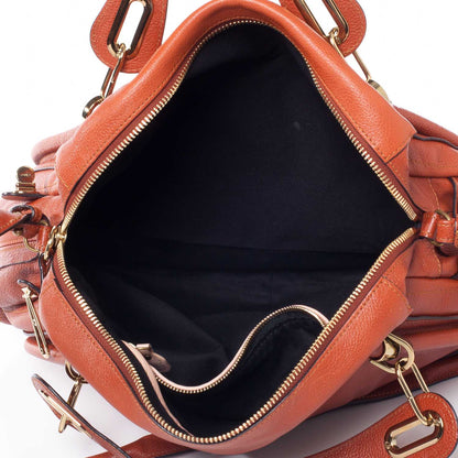 Chloe Calfskin Large Paraty Wood 9 of 10