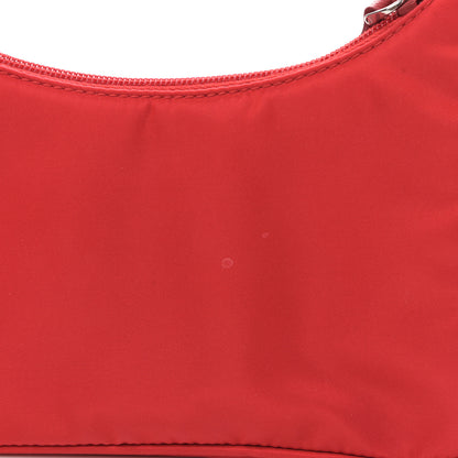 Prada Tessuto Nylon Mini Re-Edition 2000 Bag Rosso 11 of 11