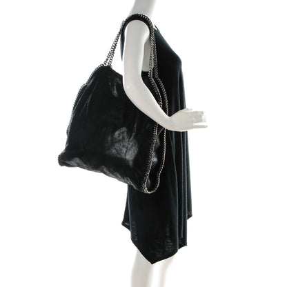 Stella McCartney Shaggy Deer Big Falabella Tote Black 2 of 11