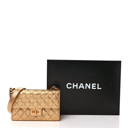 Chanel Metallic Goatskin Quilted Rita Flap Gold 10 of 10