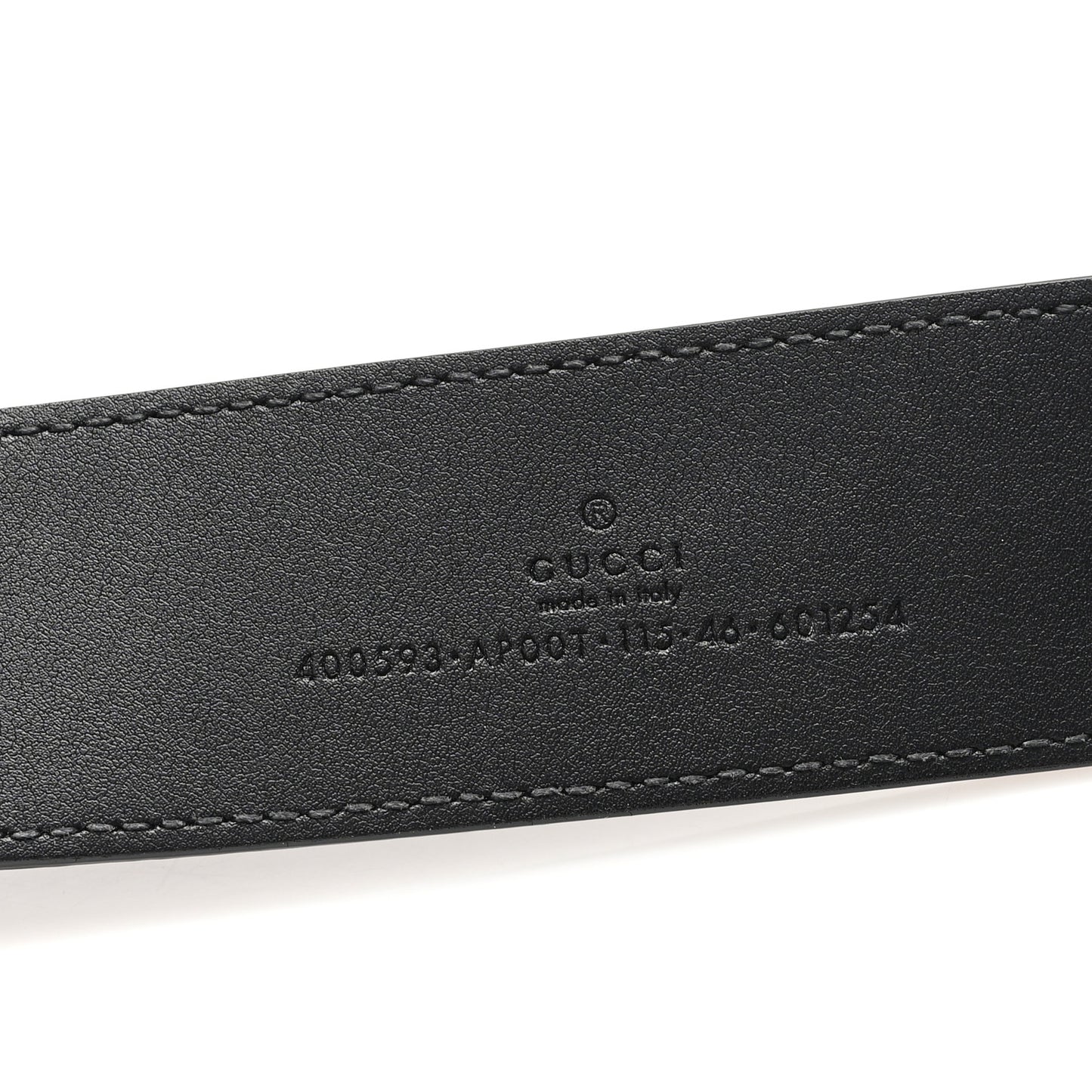 Calfskin Double G 40mm Belt 115 46 Black