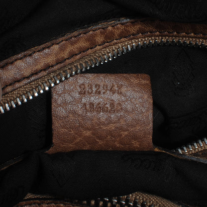 Gucci Monogram Bamboo Bar Medium Tote 8 of 10