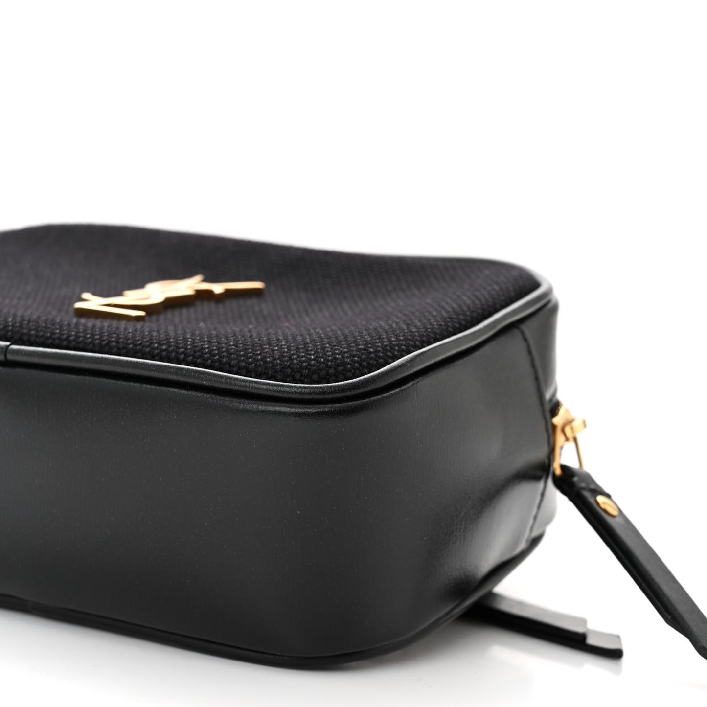 Calfskin Canvas Monogram Lou Belt Bag Black