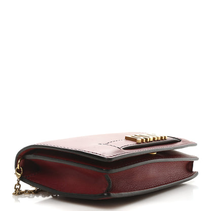Christian Dior Calfskin J'Adior Wallet on Chain Pouch Red 4 of 9