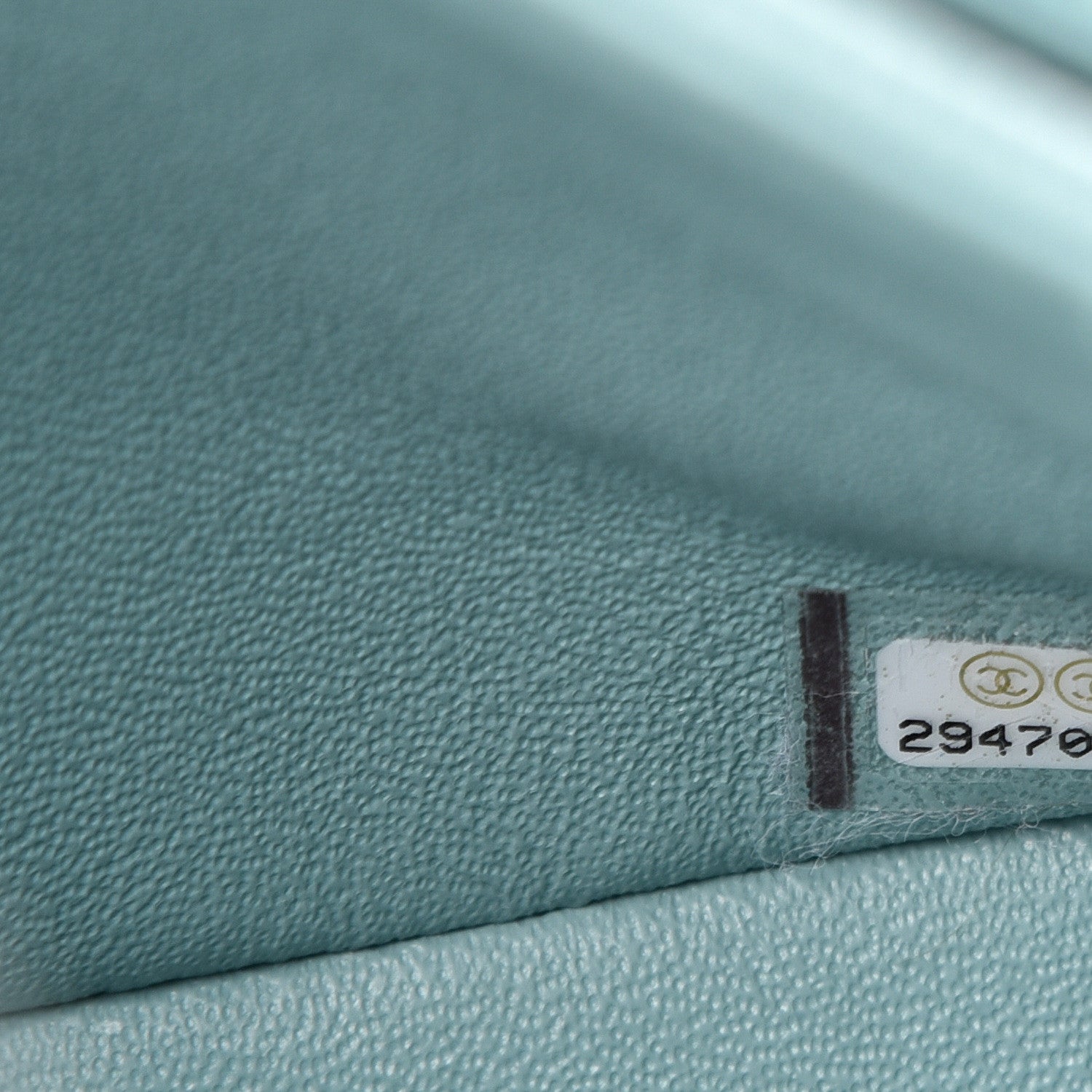 Chanel Caviar Quilted Small Double Flap Light Blue 6 of 10