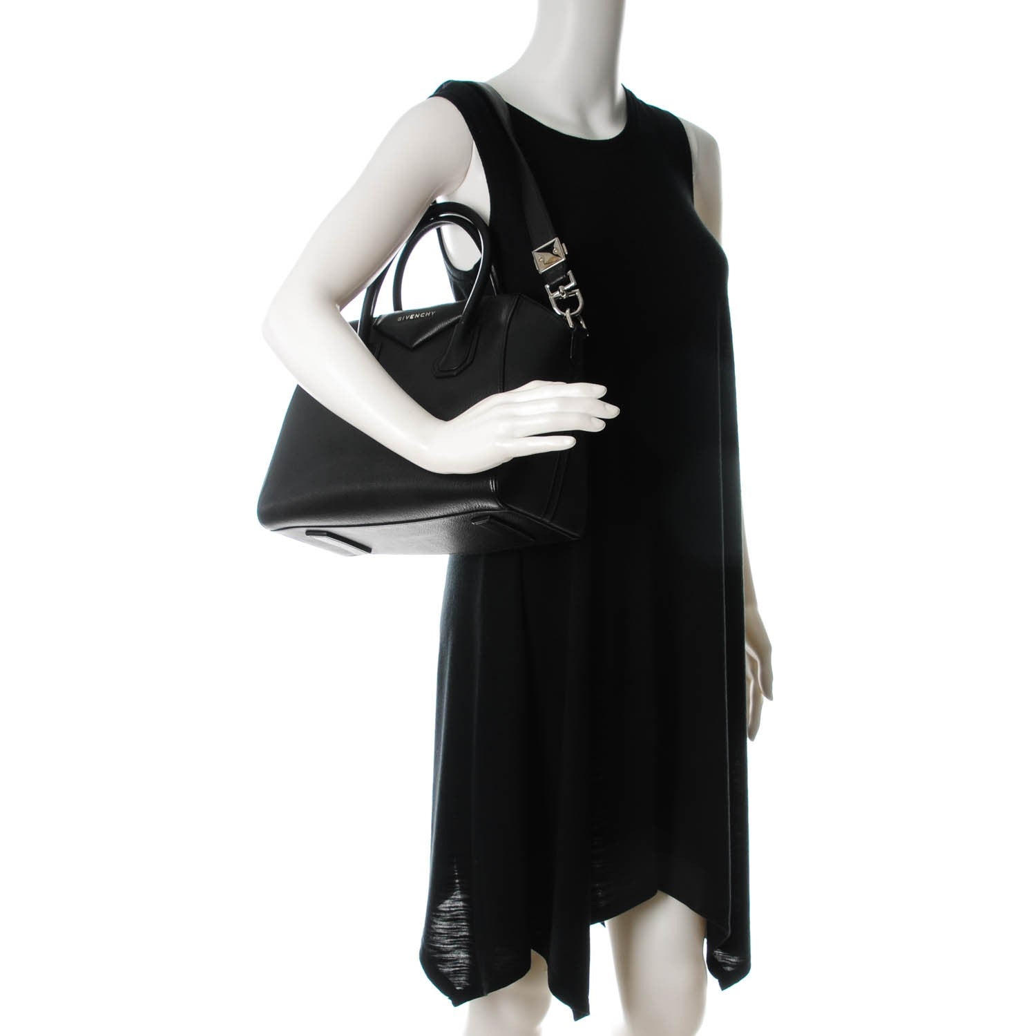 Givenchy Sugar Goatskin Small Antigona Black 2 of 7