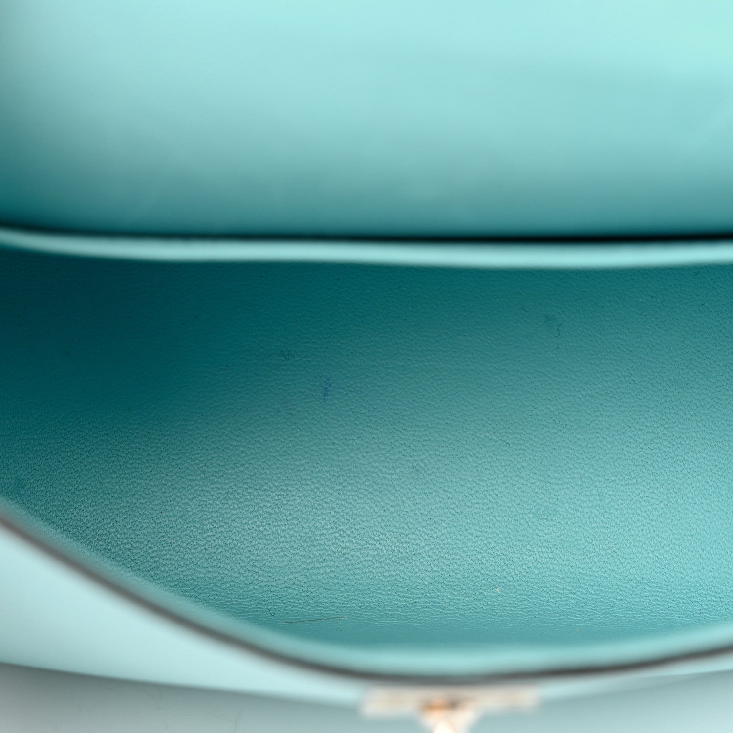 Hermes Epsom Mini Kelly Sellier 20 Bleu Zephyr 11 of 11