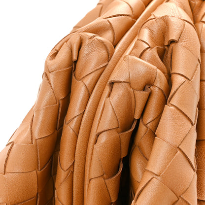 Bottega Veneta Nappa Maxi Intrecciato The Pouch Oversized Clutch Caramel 11 of 11