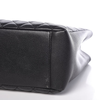 Chanel Caviar Quilted Grand Shopping Tote GST Black 21 of 22