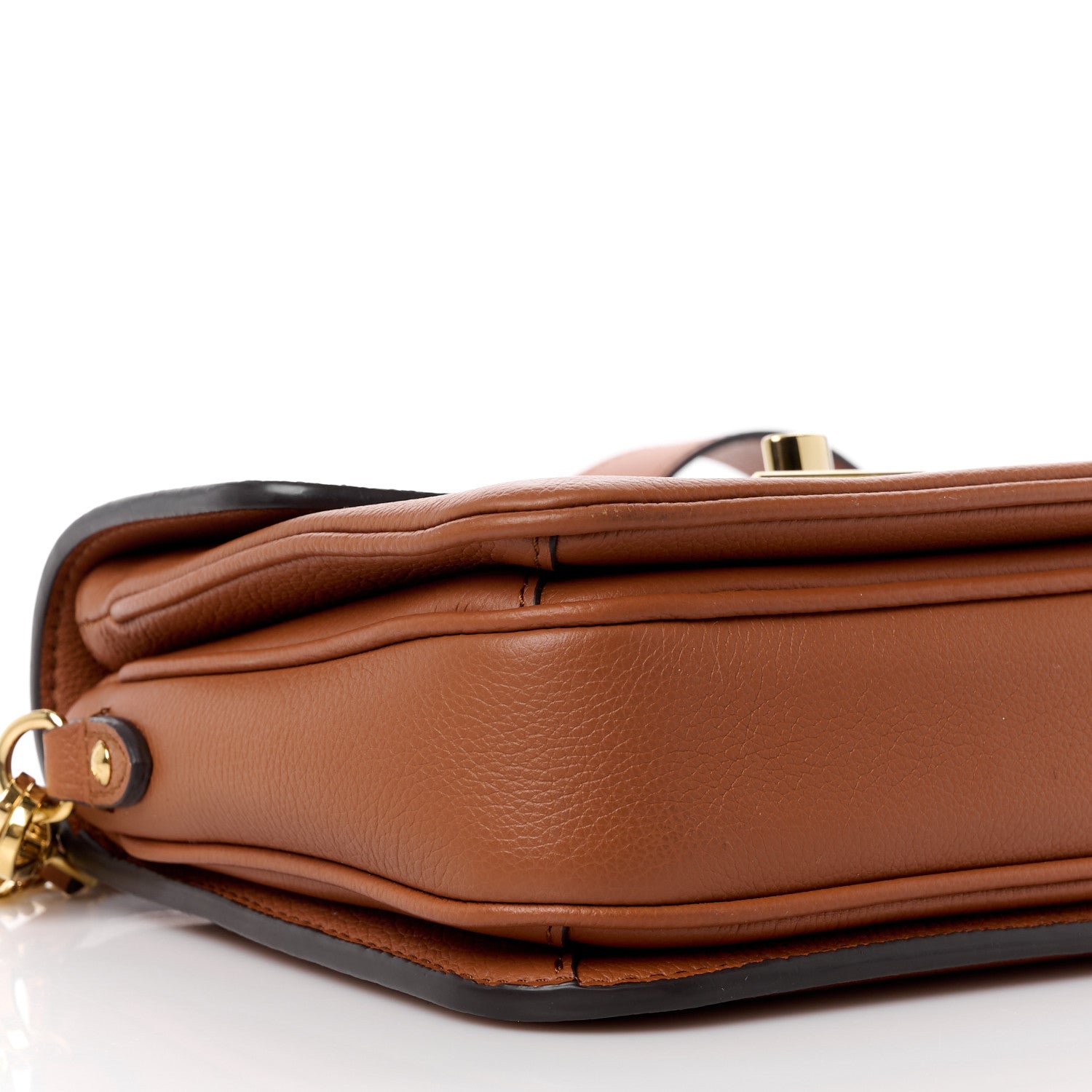 Louis Vuitton Grained Calfskin Lockme Oxford Cognac 13 of 16