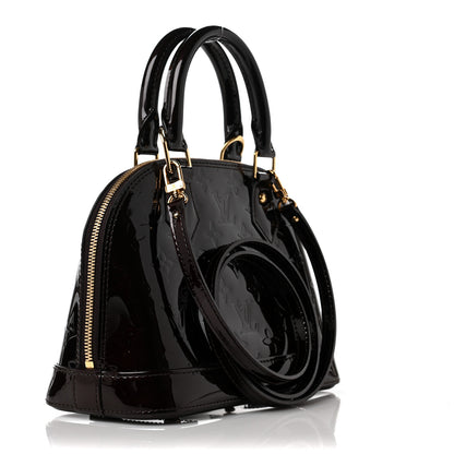 Louis Vuitton Vernis Alma BB Amarante 3 of 8