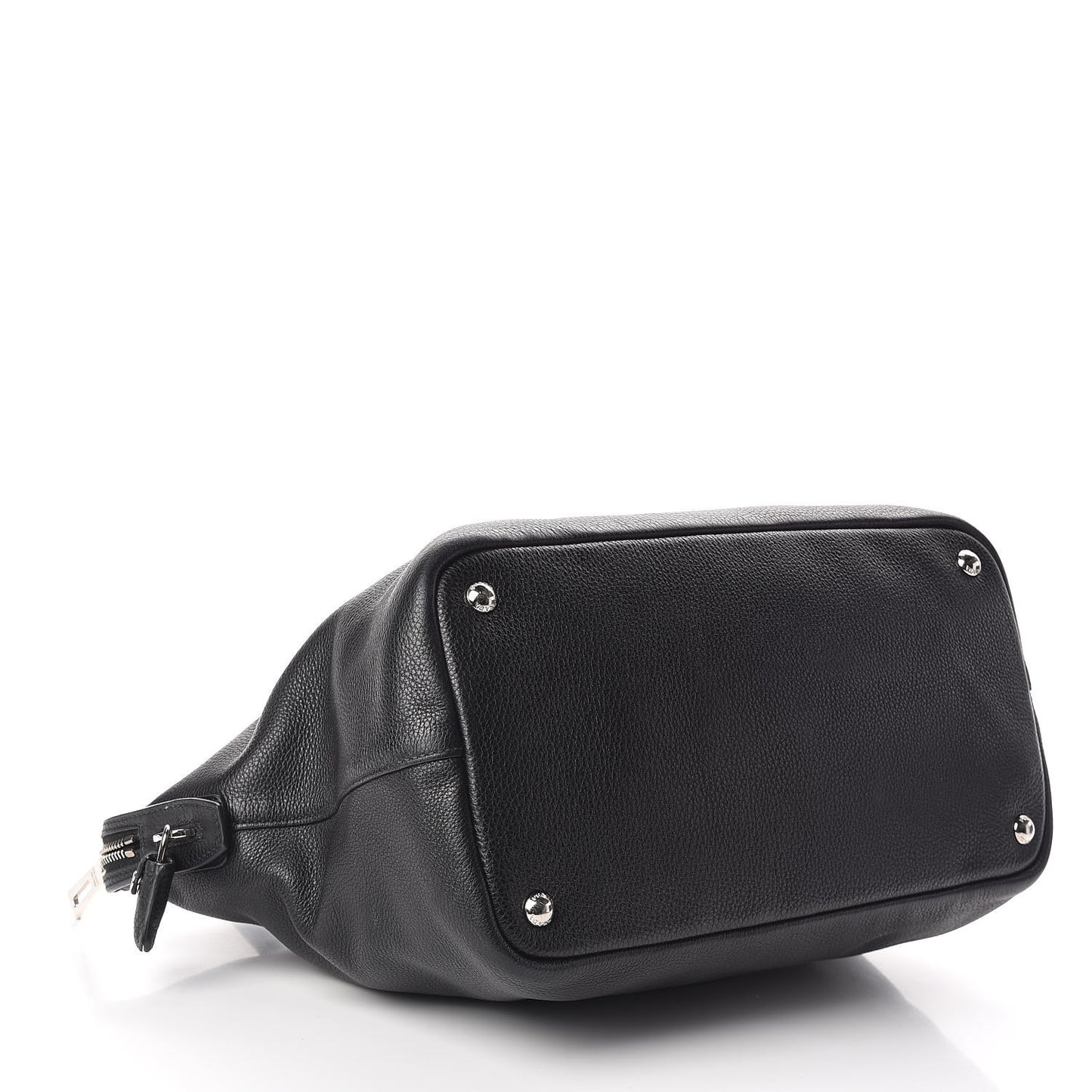 Vitello Daino Tote Black