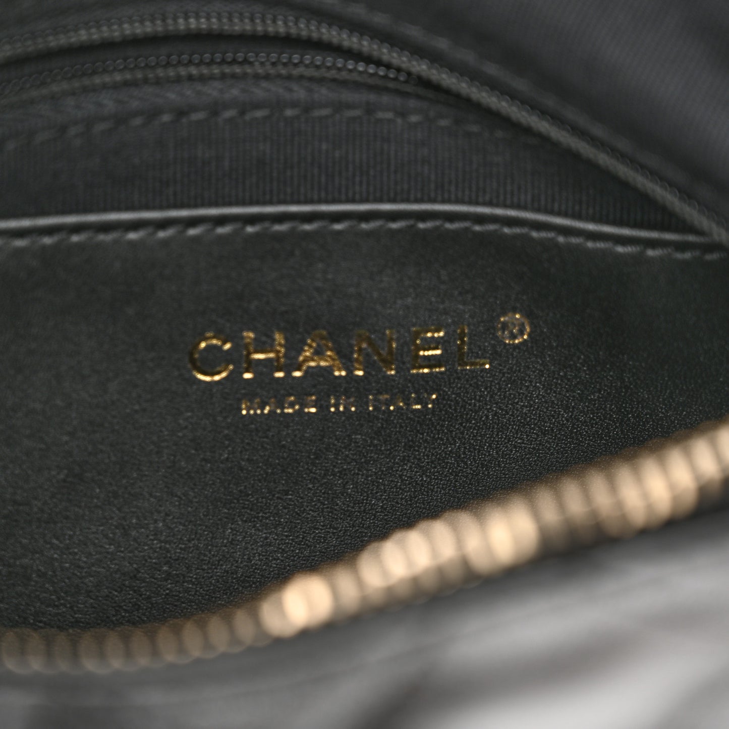 Shiny Lambskin Quilted Trendy Pockets Hobo Black