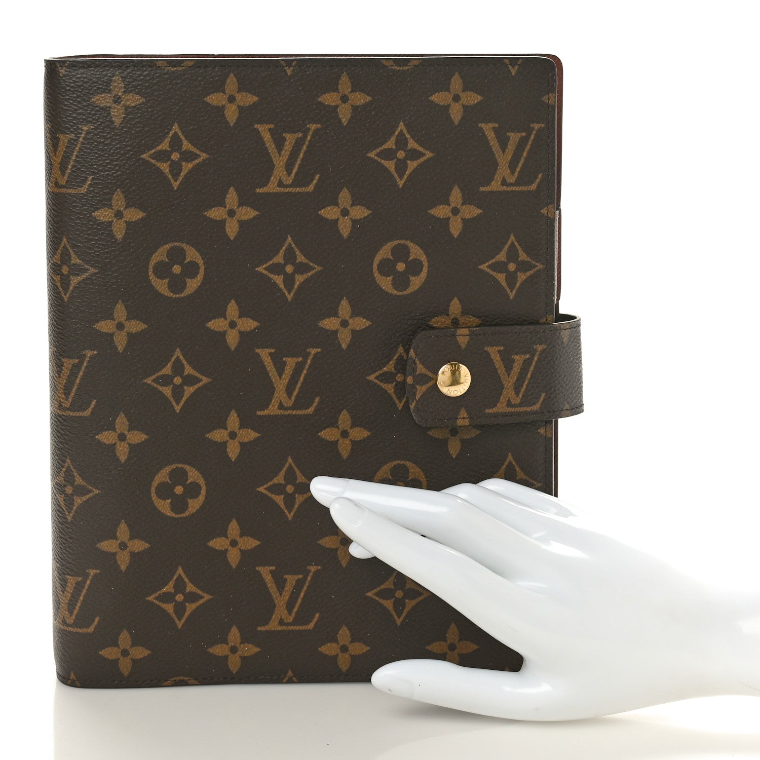 Louis Vuitton Monogram Large Ring Agenda Cover 2 of 9