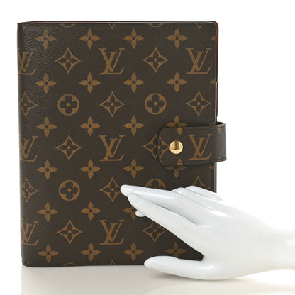 Louis Vuitton Monogram Large Ring Agenda Cover 2 of 9