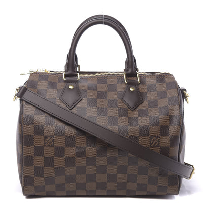 Louis Vuitton Damier Ebene Speedy Bandouliere 25 1 of 10