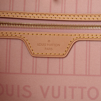 Louis Vuitton Damier Azur Neo Neverfull GM Rose Ballerine 7 of 12
