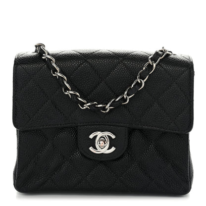 Chanel Caviar Quilted Mini Square Flap Black 1 of 10