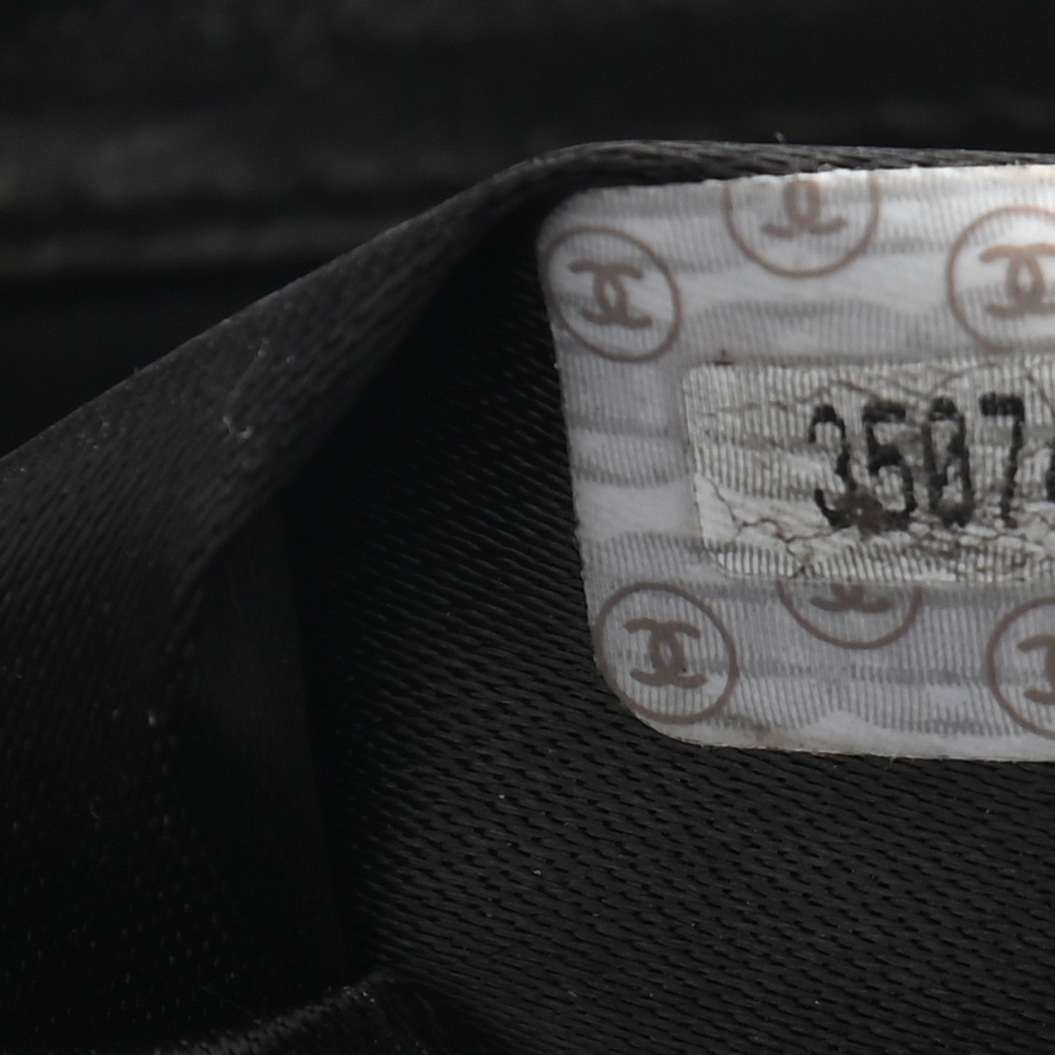 Chanel Lambskin Quilted Backpack Black 7 of 9