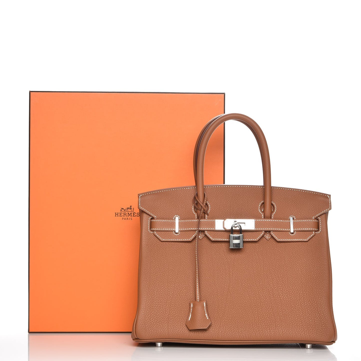 Togo Birkin 30 Gold