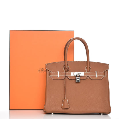 Hermes Togo Birkin 30 Gold 30 of 30