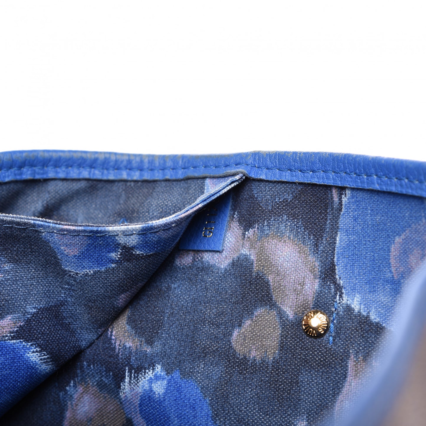 Monogram Articles de Voyage Ikat Neverfull MM Grand Blue