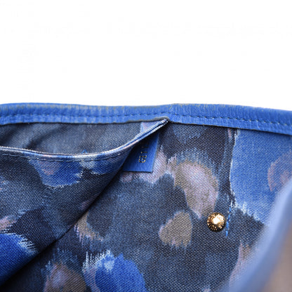 Louis Vuitton Monogram Articles de Voyage Ikat Neverfull MM Grand Blue 13 of 14