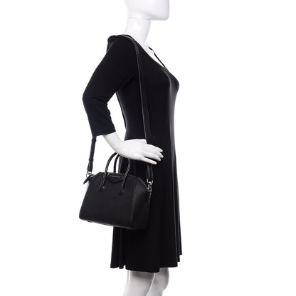 Givenchy Sugar Goatskin Mini Antigona Black 2 of 12
