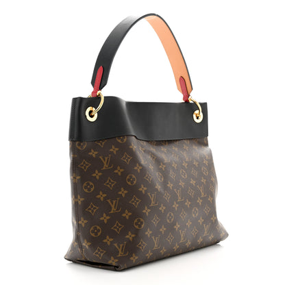 Louis Vuitton Monogram Tuileries Hobo Black 3 of 10