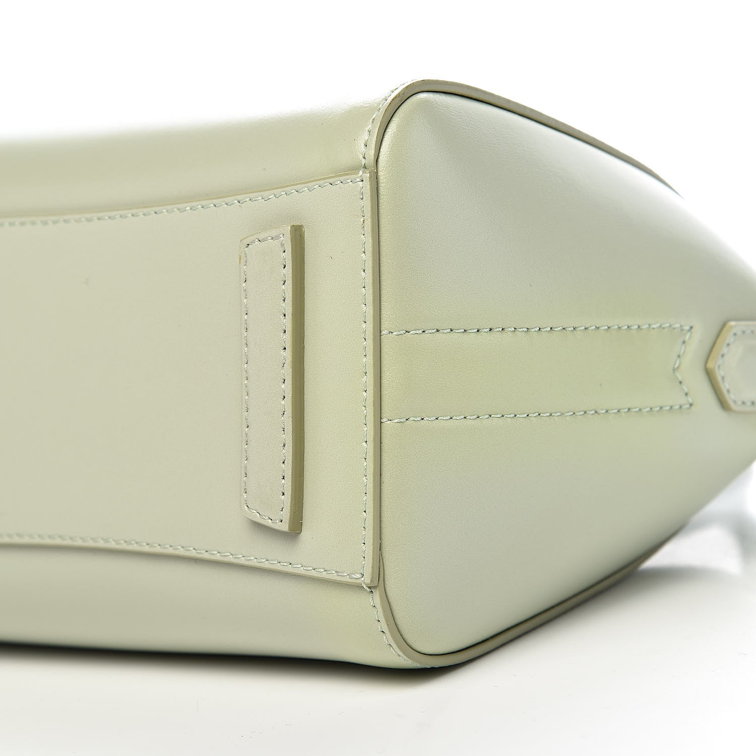 Givenchy Shiny Lord Calfskin Mini Antigona Aqua Green 10 of 11