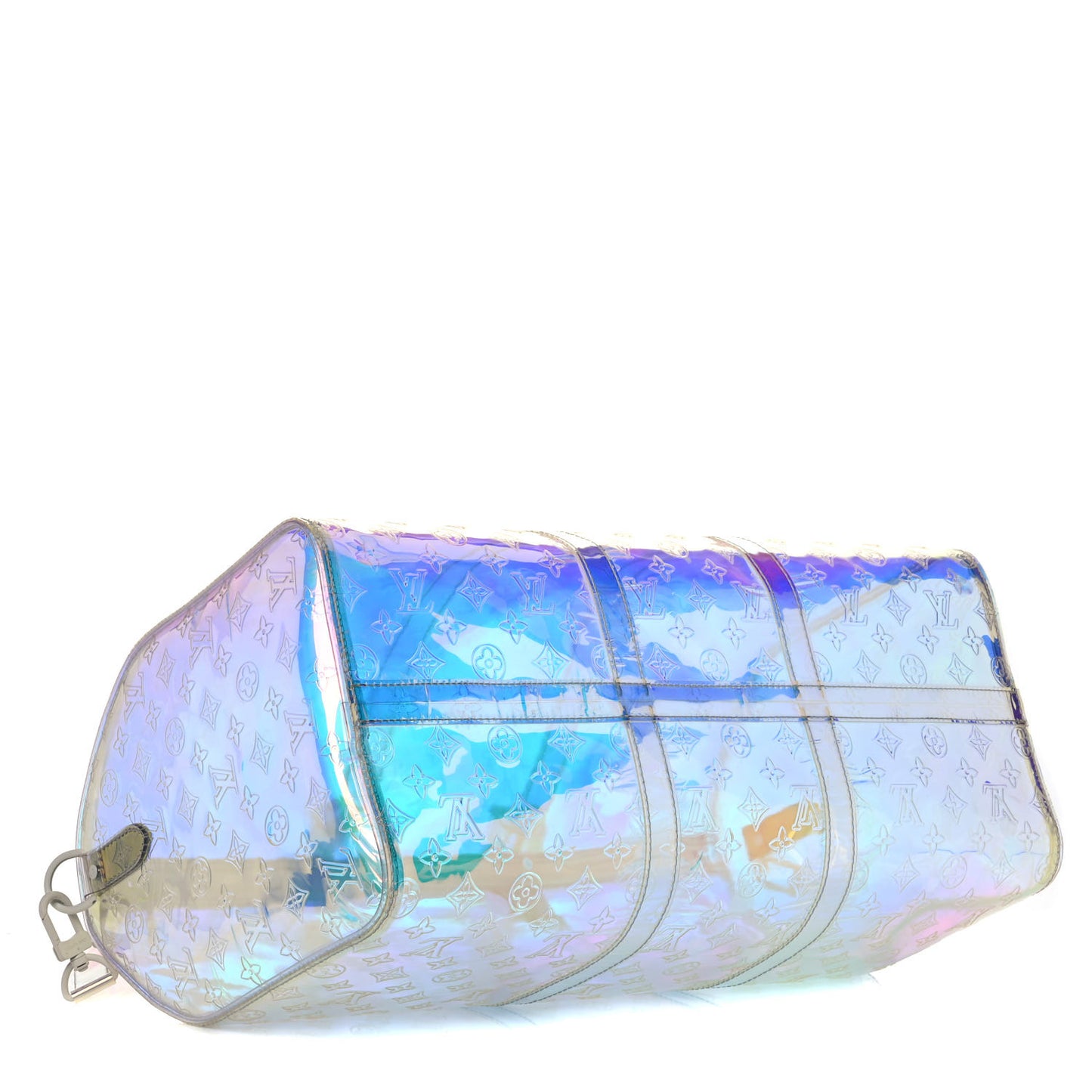 PVC Monogram Keepall Bandouliere 50 Iridescent Prism