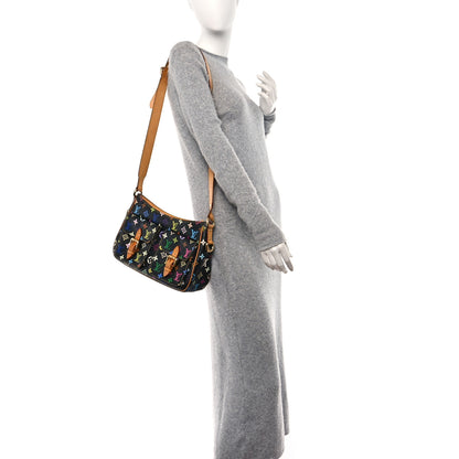 Louis Vuitton Monogram Multicolor Lodge GM Black 2 of 14