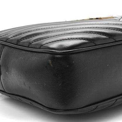 Saint Laurent Calfskin Matelasse Monogram Lou Camera Bag Black 10 of 11